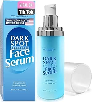 EnaSkin Dark Spot Remover for Face: Hyperpigmentation Body Treatment for Freckles Melasma Age Spot Sun Spot - Dark Spots Corrector Serum for Women and Men (1.0 Fl Oz)