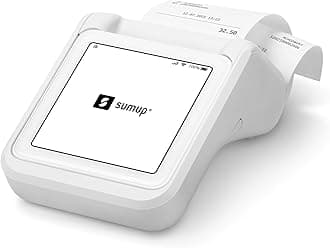 Solo + Printer Bundle - Credit Card Payment Card Reader. Full Touch-Screen Interface with Free SIM Card and Mobile Data (SumUp Solo + Printer)