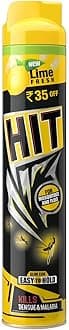 HIT Flying Insect Killer - Mosquito & Fly Killer Spray (400ml) | Lime Fragrance | Instant Kill | Protection from Dengue & Malaria | Pack of 12