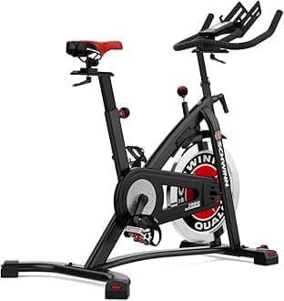 – Schwinn Indoor Cycling Series – Quiet resistance, SPD pedals, app compatible no subscription required