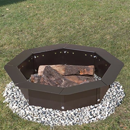 Bolt-Together Campfire Ring or Fire Pit Insert Model IO-30/8 Park Grill - Made in The USA -