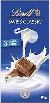 Lindt Swiss Classics Milk Chocolate (100g)