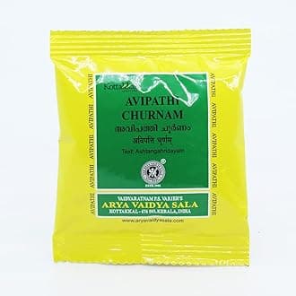 Avipathi Churnam-10GM, (Pack Of 10), Of Arya Vaidya Sala Kottakkal and get Golden Oldie Herbs®, Sukanthi Pills-1gm