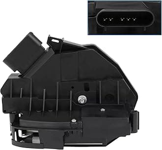 Qagea Front Left Driver Side Door Lock Latch Actuator 5 Pins Fit for Ford Edge 2015-2016, Escape 2013-2017, Fiesta 2011-2016, Focus 2012-2017, Fusion & Lincoln MKZ 2013-2016, Replaces BF6A-F21813-BC