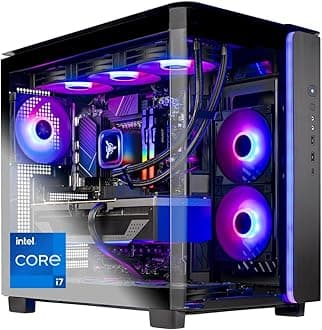 King 95 Desktop PC, Intel i7 14700F 2.1 GHz (5.3GHz), NVIDIA RTX 5070 Ti 16GB, 2TB Gen4 NVMe SSD, 32GB DDR5 RAM 6000 RGB, 850W Gold PSU, 360mm ARGB AIO, Wi-Fi, Win 11