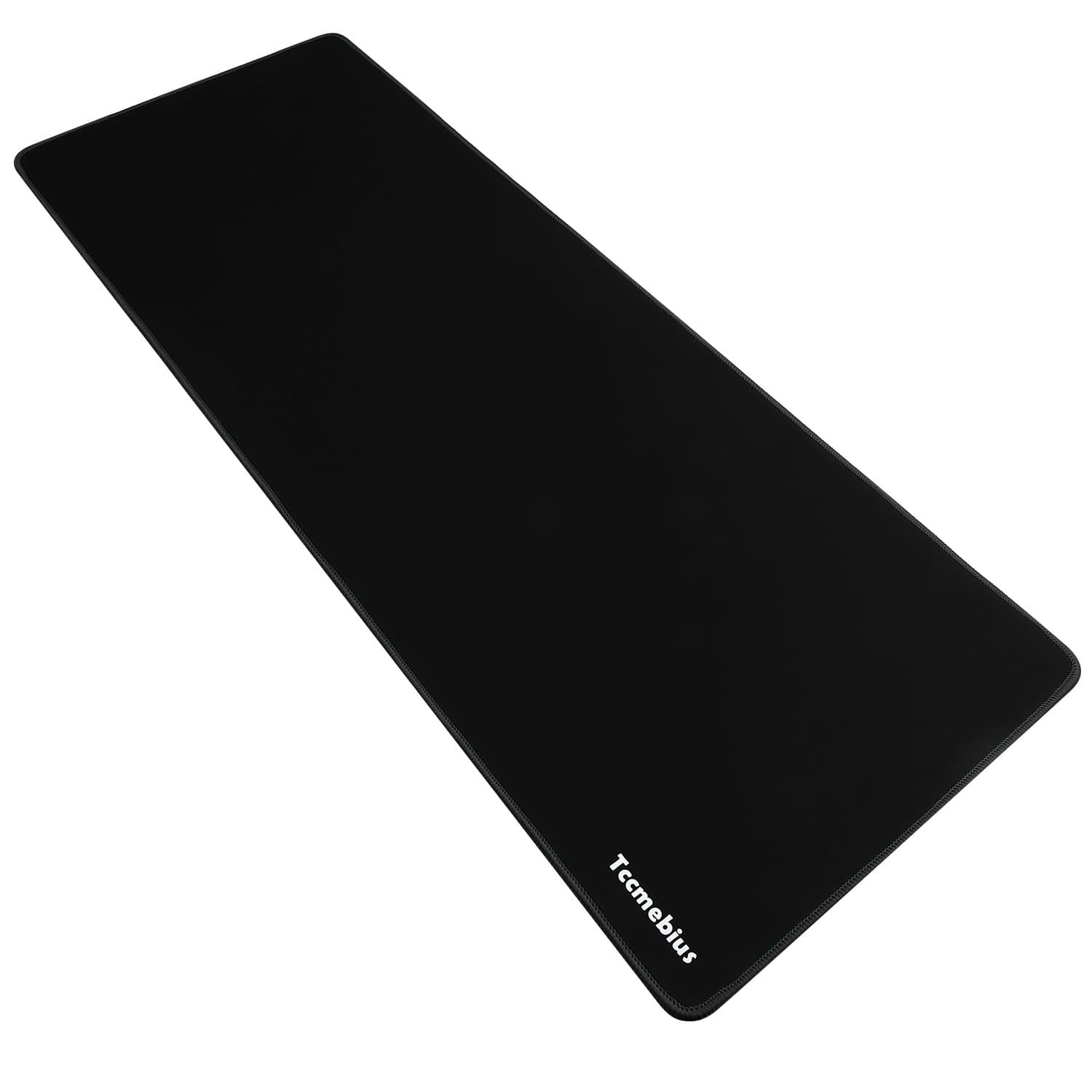 Extended Large Gaming Mouse Pad, Computer Keyboard Mousepad Mouse Mat, Water-Resistant, Non-Slip Rubber Base Cloth, Ideal for Gaming, Thick X-Large 30.71x11.81×0.12 inch (Black, X-Large)