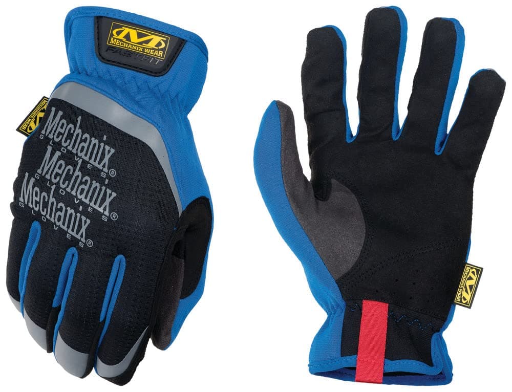 FastFit Gloves (Large, Blue)