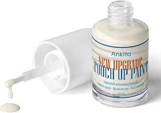 Porcelain Sink Touch Up Paint, High-Gloss Porcelain Repair Kit White & Appliance Paint for Chips, Scratches, Cracks and Spots on Enamel, Acrylic, Porcelain, Sinks, Tubs, Bathtub, Appliances, Metal,