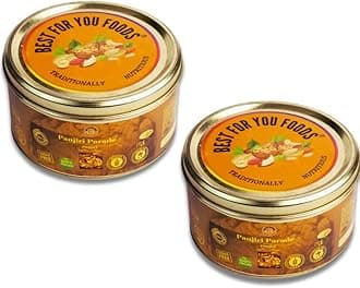 Best For You Foods- Panjiri | Healthy Snacks| After Delivery for new moms| Pure Desi Cow Ghee| Premium Dry Fruits| Homemade| Healthy Tea Time Snack (500 Gram - 2 Pack)