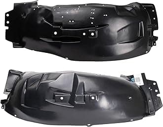 TRQ Front Inner Fender Liner Set Compatible with 1995-2001 Ford Explorer 1997-2001 Mercury Mountaineer FO1248114 FO1249114