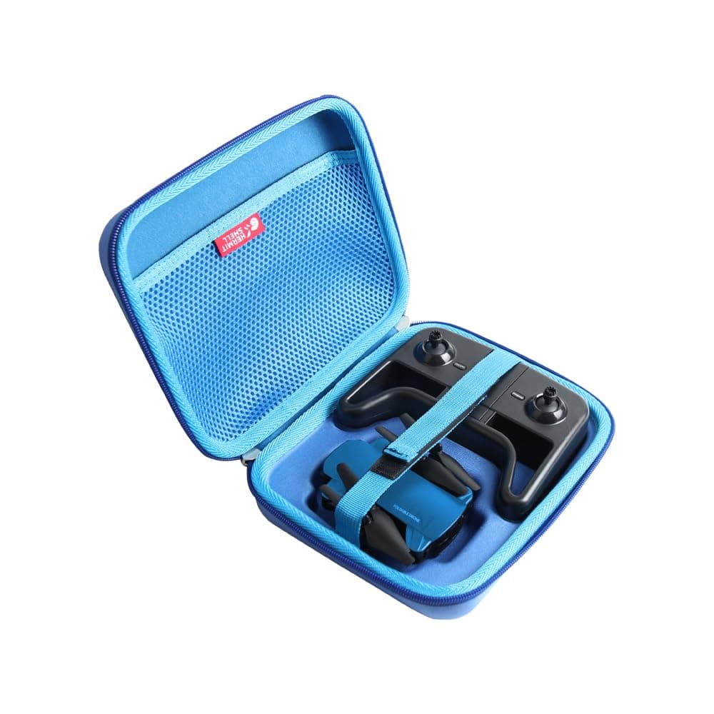 Hermitshell Travel Case for DEERC D20 Mini Drone (Blue)