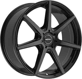 Motiv 432B 16x7.5 5x100/5x4.5" +40mm Gloss Black Wheel Rim 16" Inch