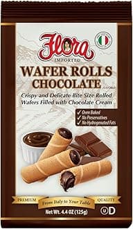 Flora Imported Wafer Rolls (Chocolate)