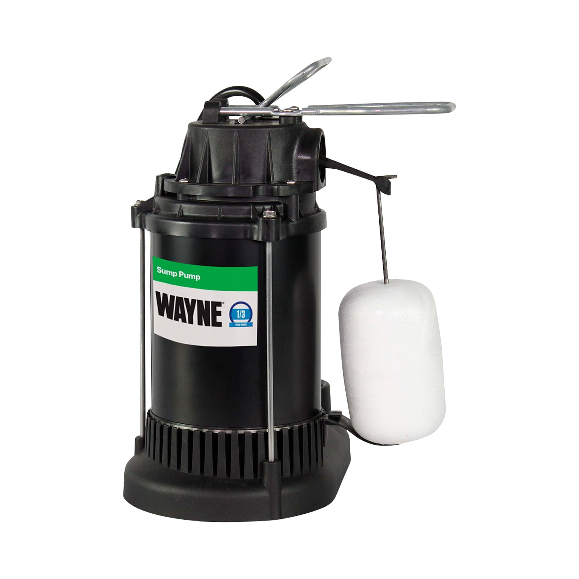 WAYNE SPF33 Thermoplastic Submersible Sump Pump With Vertical Float Switch