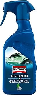 AREXONS 1044147 Aquazero Car Cleaning and Polish, Without Water, 400 ml Single
