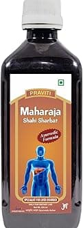 Maharaja Shahi Sharbat 500ml | Orignal & Advance | आयुर्वेदिक महाराजा शाही शरबत | Ayurvedic Healthy Liver Sarbat Syrup | Approved By Ayush Dept. | Product for Liver 1000ml
