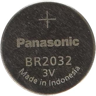 1 X PANASONIC BATTERIES - BR2032 - LITHIUM BATTERY, 3V, COIN CELL