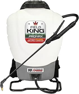 Field King 190515 Professionals Battery Powered Backpack Sprayer, 4 gal