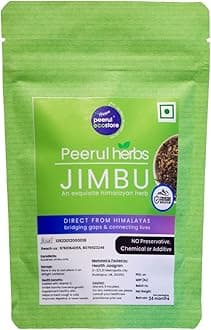 Peerul® Organic Pahari Jimbu/Faran (100% Natural & NO Added Chemical) (12 gm: pack of 4)