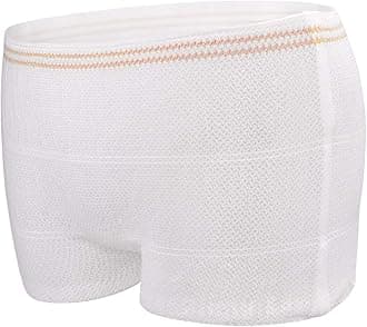 Mesh Underwear Postpartum 10 Count Disposable Postpartum Panties Carer Women Knit Underwear Postpartum C-Section Recovery Maternity Briefs Soft