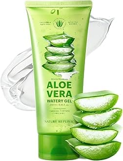 Mild & Moisture Aloe Vera Watery Gel (TUBE) | Quick Hydration & Moisturizing, Fast-Absorbing Non-Sticky Texture, Aftersun Cooling Gel, Korean Skincare, All Skin Types
