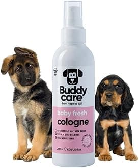 Dog Cologne - Baby Fresh - 200ml - Delicate and Powdery Scented Dog Cologne - Refreshes Between Dog Washes
