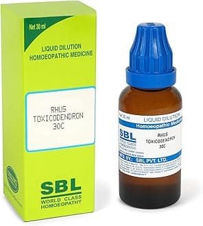 Rhus Toxicodendron 30C - 30ml || Homeopathic Dilution