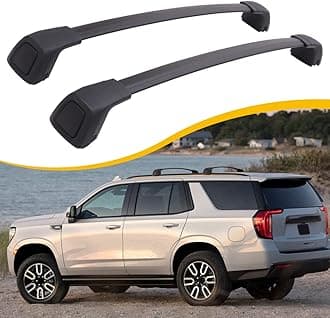 Lockable Cross Bars Roof Rack Fit for 2021-2026 Chevrolet Tahoe, GMC Yukon & Yukon XL, Chevrolet Suburban, Cadillac Escalade ESV Crossbar Cargo Bar Rooftop Accessories
