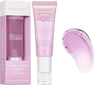 Makeup Primer All Matte Oil Free Full Coverage Foundation Base Long Lasting Hydrating Smoothing Moisturizing Makeup Base Matte Foundation Primer (# Lavender)