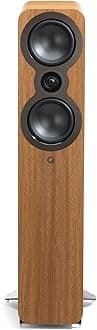3050c Floorstanding Speakers - Pair - 2x 5.5 Continuous Curved Cone Bass Driver, Point-to-Point Braced, HPE (Pressure Equalised) Cabinet, Stereo Speakers for Home Theatre (Pin Oak)