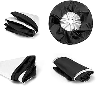 Foruidea Bohemian Style Mandala Print Spare Tire Cover with Backup Camera Hole Wheel Tire Cover Fit Trailer, RV, SUV and Many Vehicle 16inch