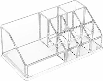 Makeup Organizer Countertop Plastic Cosmetic Display Cases Large Capacity Bathroom Countertop Organizer Skincare Organizers Makeup Holder Makeup Case Organizer for Countertop Vanity Dresser