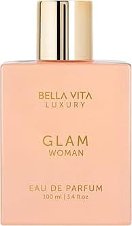 Organic Glam Perfume for Women Fresh and Romantic, 100 ml