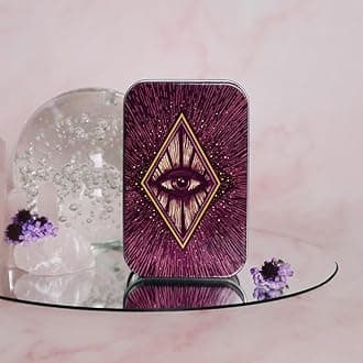 ANBOSI Light Visions Tarot Deck with General Instructions Book | Traditional Standard Tarot Deck Cards for Family Parties Playing Card Game for Adults Beginners (Little Light Visions Tarot Cards)