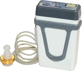 Enlinea Elkon EL-93 Easy To Use Pocket Model Body Worn Hearing Aid for Mild to Severe hearing loss.