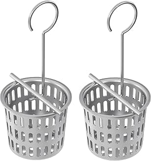 2PCS Hair and Debris Strainer Only Fit Neodrain Shower Drain,Hair Trap,Hair Catcher Lifting Hook