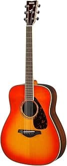 FG830 Solid Top Acoustic Guitar, Autumn Burst