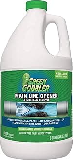 Ultimate Main Drain Opener | Drain cleaner Hair Clog Remover | Works On Main Lines, Sinks, Tubs, Toilets, Showers, Kitchen Sinks | 64 fl. oz.