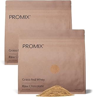 ProMix Nutrition Whey Protein Powder, Raw Chocolate - 5lb Bulk - Grass-Fed & 100% All Natural - Gluten-Free & Keto-Friendly