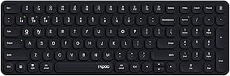 Rapoo E9310M Wireless Keyboard for Mac/iPad/PC, Multi-Device Bluetooth Keyboard with Number Pad, Low-Profile, Quiet Typing, 99-Key, Battery Powered, Support 4 Devices for Windows, Linux, Chrome, Mac