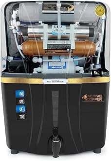 Aqua Ace RO Water Purifier | 12 L | RO+UV+UF+ Active Copper+TDS Control+UV | Purified Water with Goodness of Copper
