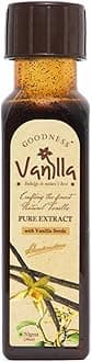 100% Natural Premium Vanilla Extract Liquid for Baking, Desserts, Whipped Cream & Frosting - 50 gm (Pack of 1)