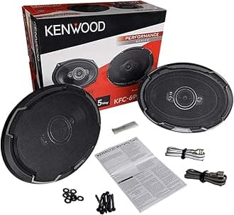 KFC-6996PS 650 W Max 6" x 9" 5-Way 4 Ohm Stereo Car Audio Speaker