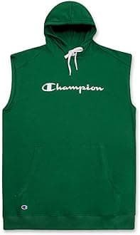 Champion Big and Tall Sleeveless Hoodies for Men – Mens Popover Workout Hoodies