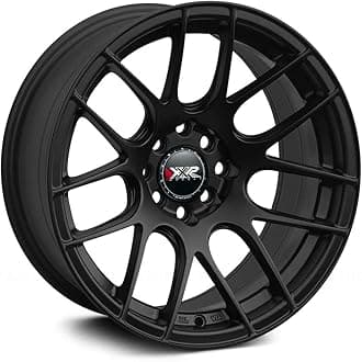 XXR WHEELS 530 16 X 8 BOLT PATERN 4-100/4-4.5, Offset: 20 Flat Black 73.1mm Hub bore