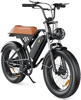 isinwheel Electric Bike Adults 750/1500W Ebike 20/28MPH, 55-75 Miles Electric Motorcycle with 10.4/13AH Battery, 20" Fat Tire Electric Dirt Bike 7-Speed E-Bike Full Suspension, R/L Turn HeadlightGlobal Recycled StandardGlobal Recycled StandardGlobal Recycled Standard