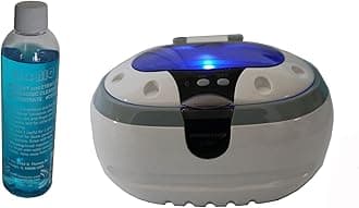 iSonic® Ultrasonic Jewelry Cleaner CD-2800 with Cleaning Solution Concentrate CSGJ01, 110V