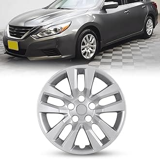 ROXX 1Pc Set 16inch Wheel Rim Cover Hubcaps Replacement for Nissan Altima Sedan 2013-2018 (Only Fit for Steel Wheels), Snap-On Car Truck SUV Hubcap(5102, Lacquer)