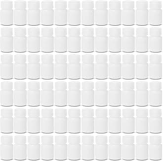 United Scientific™ UniStore™ 33441 | Laboratory Grade HDPE Wide Mouth Reagent Bottle | Designed for Laboratories, Classrooms, or Storage at Home | 30mL (1oz) Capacity | Pack of 72