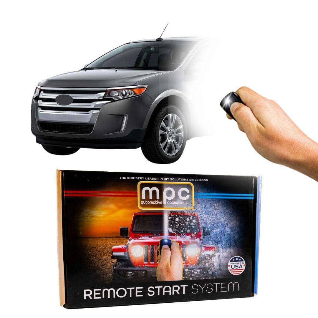 Factory Remote Activated Remote Start Kit Compatible with 2011-2014 Ford Edge - Plug & Play - Firmware Preloaded